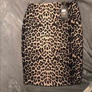 Leopard Skirt